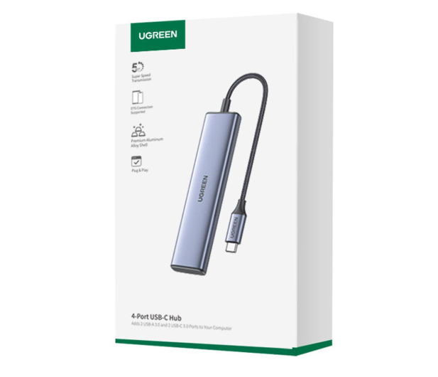 UGREEN USB-C - 2 x USB-A / 2 x USB-C - 1200870 - zdjęcie 2